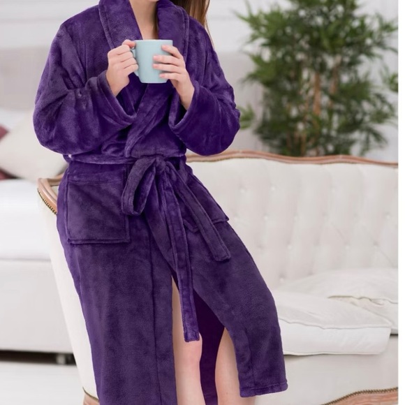 Target Women's Purple Robe - Picture 3 of 5